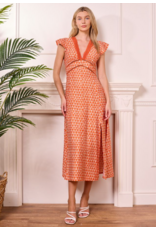 BENIDORM ORANGE DRESS