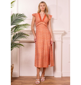 BENIDORM ORANGE DRESS