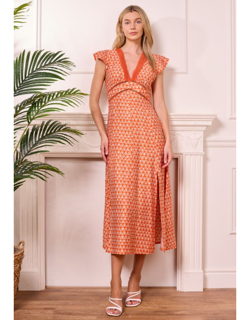 BENIDORM ORANGE DRESS