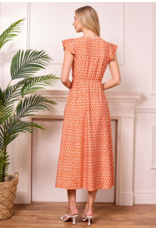 BENIDORM ORANGE DRESS