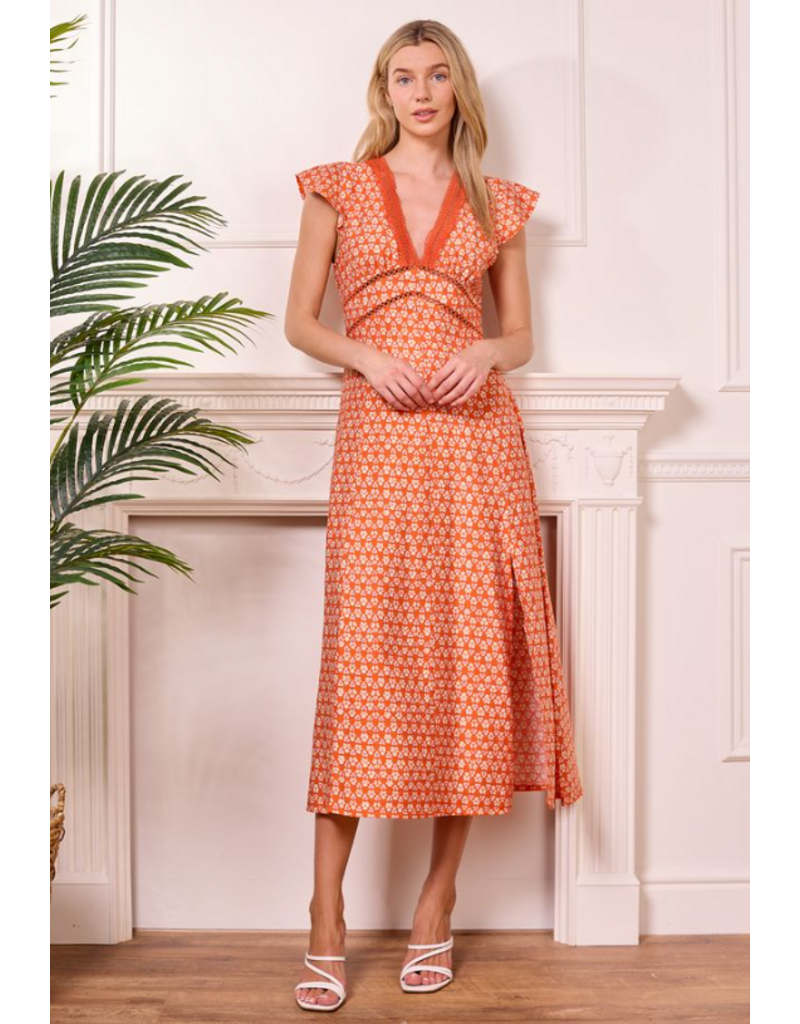 BENIDORM ORANGE DRESS