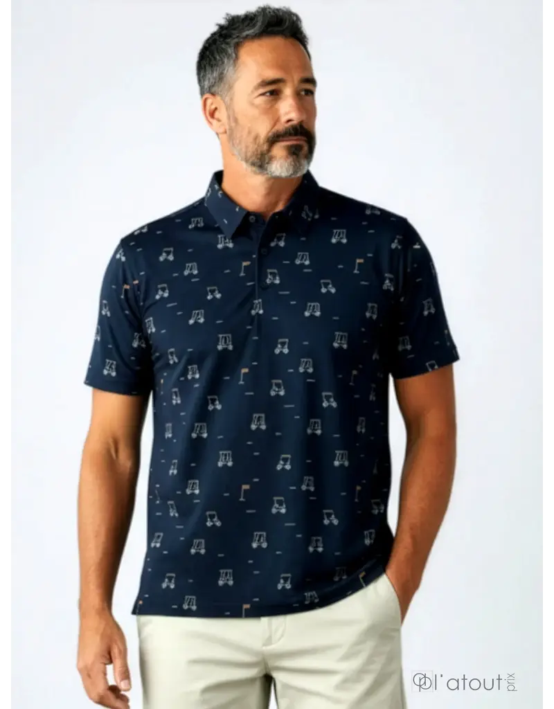 MENS GOLF POLO TOP