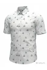 MENS GOLF BUTTON UP S/SLV SHIRT