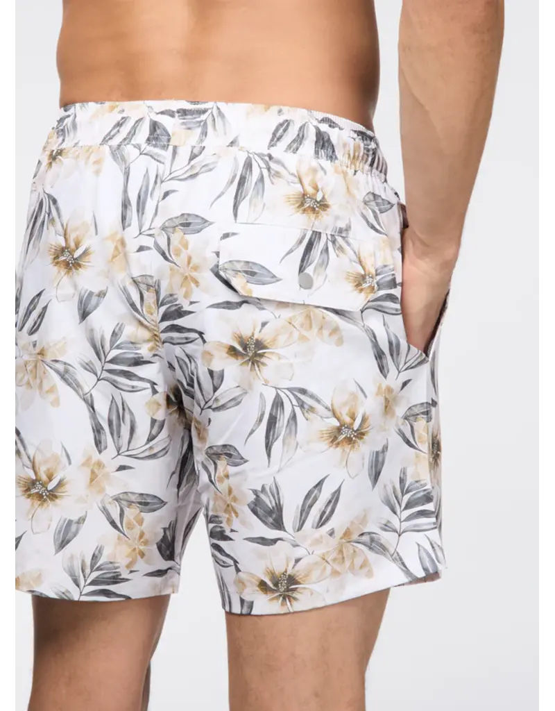 MENS FLORAL QUICK DRY SWIM SHORT