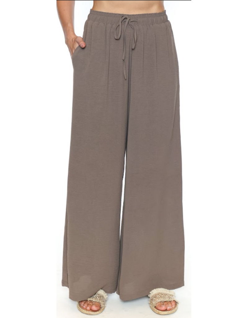 WIDE LEG PANTw/DRAWSTRING