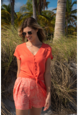 TRIBAL RIO FLAT FRONT SHORT w/PLEATS