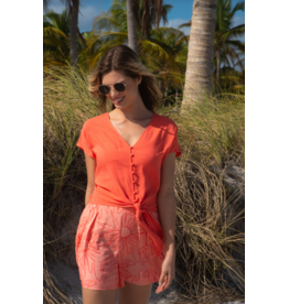 TRIBAL RIO FLAT FRONT SHORT w/PLEATS