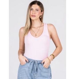 C'EST MOI SEAMLESS TEXTURED TANK - ONE SIZE- 1117