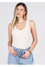 C'EST MOI SEAMLESS TEXTURED TANK - ONE SIZE- 1117