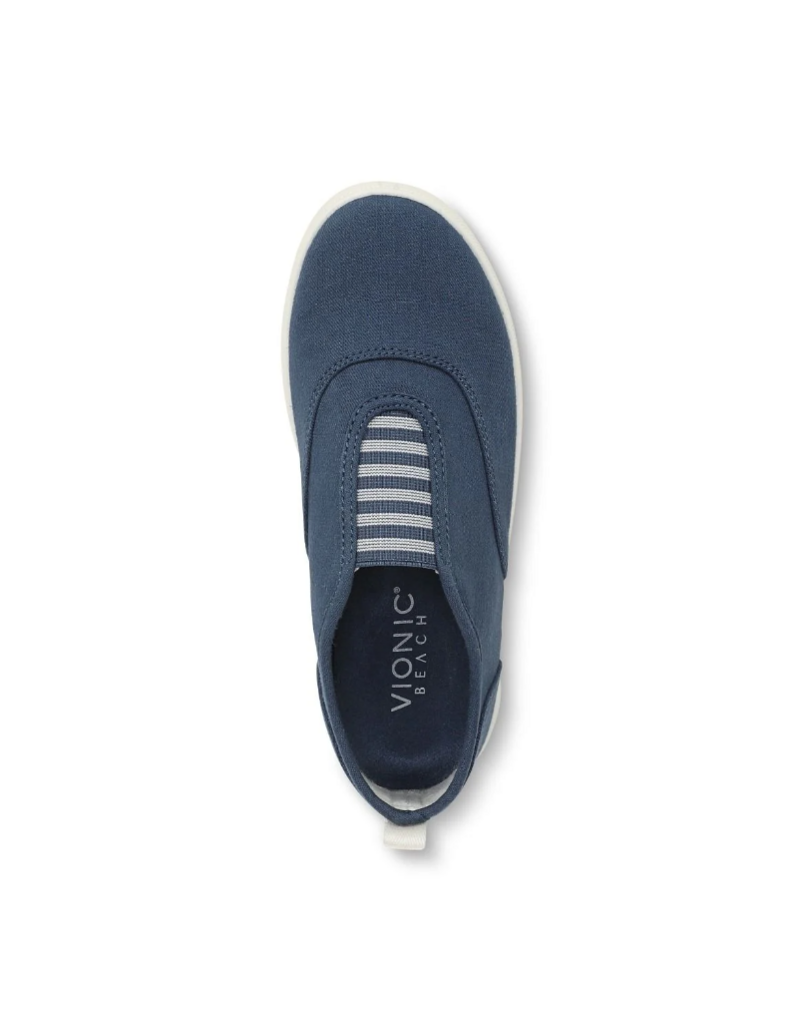 VIONIC COBALT DARK DENIM SLIP ON