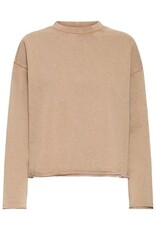 SERAFINA LONG SLEEVE SWEATSHIRT - LINEN BLEND