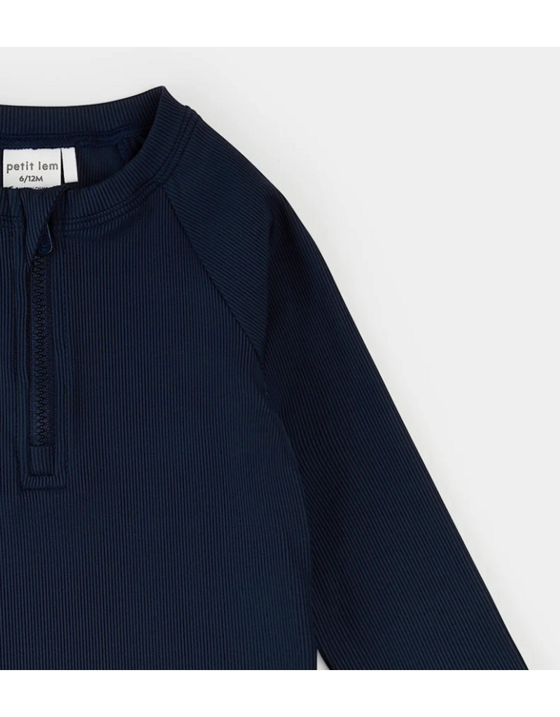 PETIT LEM 2PC SET L/S RASHGUARD + BOTTOM KNIT