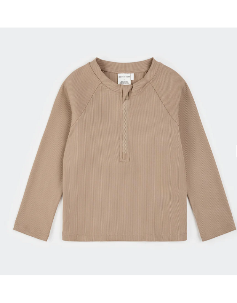 PETIT LEM L/S RASHGUARD KNIT (2T - 6T)