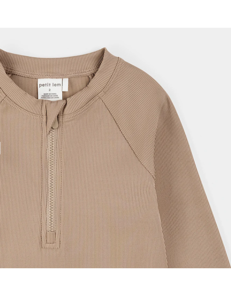 PETIT LEM L/S RASHGUARD KNIT (2T - 6T)