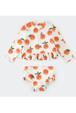 PETIT LEM 2 PC SET RASHGUARD + BOTTOM KNIT