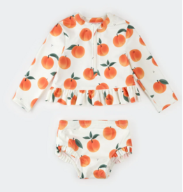 PETIT LEM 2 PC SET RASHGUARD + BOTTOM KNIT