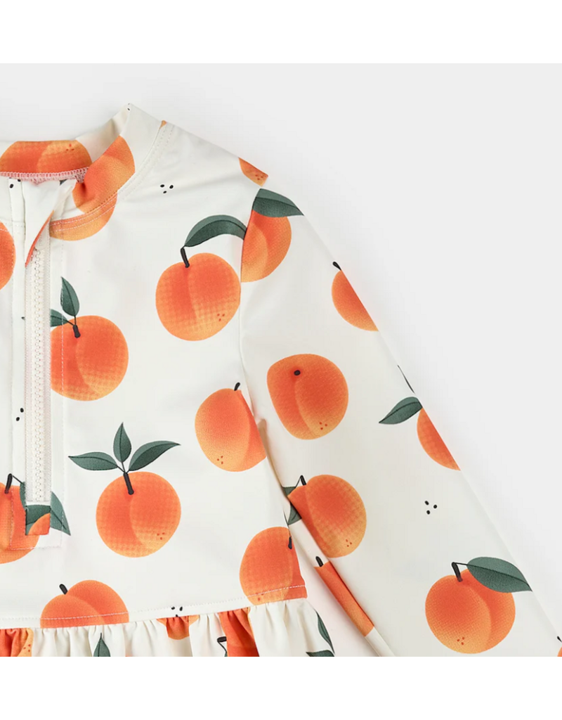 PETIT LEM 2 PC SET RASHGUARD + BOTTOM KNIT