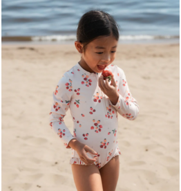 PETIT LEM ONE PIECE SWIMSUIT - BLUE DUSTY