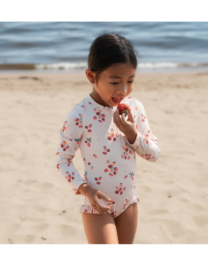 PETIT LEM ONE PIECE SWIMSUIT - BLUE DUSTY