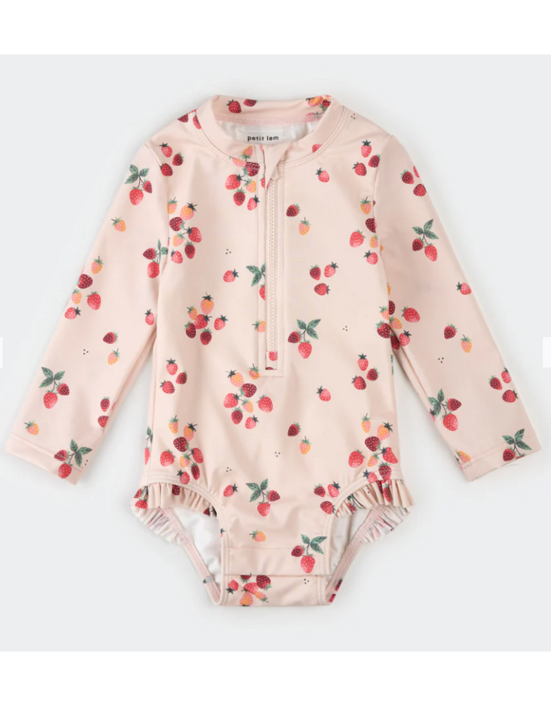 PETIT LEM ONE PIECE SWIMSUIT - BLUE DUSTY