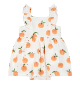 PETIT LEM S/S BODYSUIT DRESS - OFF WHITE