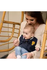 DIRKJE LETTER JACKET  LIGHT -NAVY