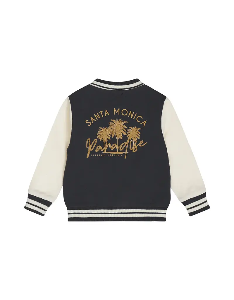 DIRKJE LETTER JACKET  LIGHT -NAVY