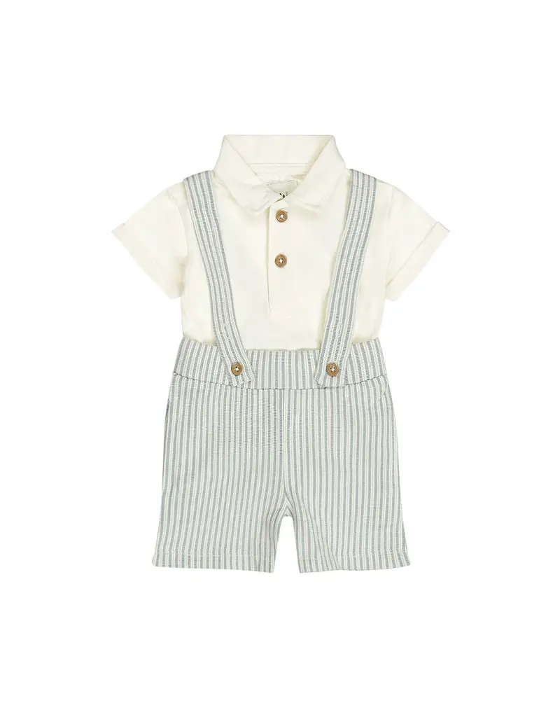 DIRKJE OVERALL 2PC - BLUE STRIPE
