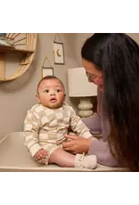 DIRKJE CHECKER SWEATSHIRT - OFF WHITE