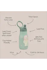 STAINLESS STEEL WATER BOTTLE - 10OZ