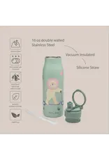 NOUKA STAINLESS STEEL WATER BOTTLE - 16OZ
