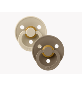 BIBS BIBS LATEX PACIFIER - 2PK - SIZE 2 (6-18 MONTH)