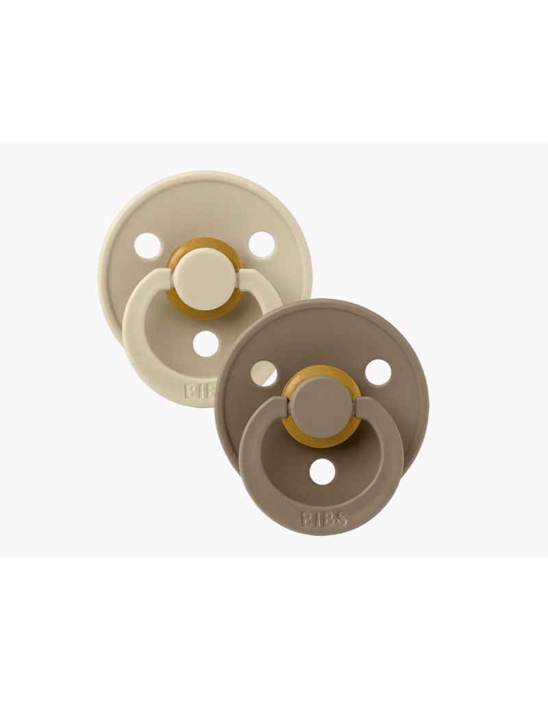 BIBS BIBS LATEX PACIFIER - 2PK - SIZE 2 (6-18 MONTH)