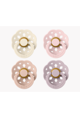 BIBS BIBS LATEX PACIFIER - 4PK - SIZE 1 (0-6 MONTH)