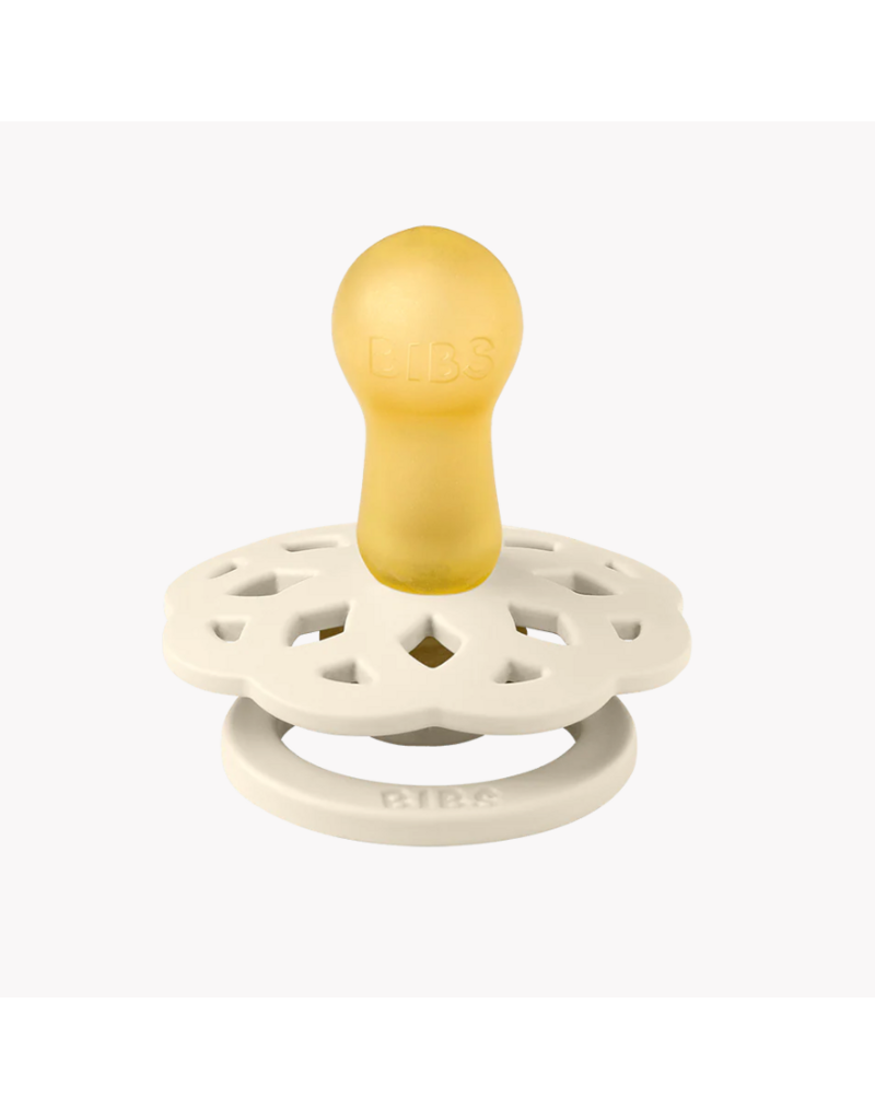 BIBS BIBS LATEX PACIFIER - 4PK - SIZE 1 (0-6 MONTH)