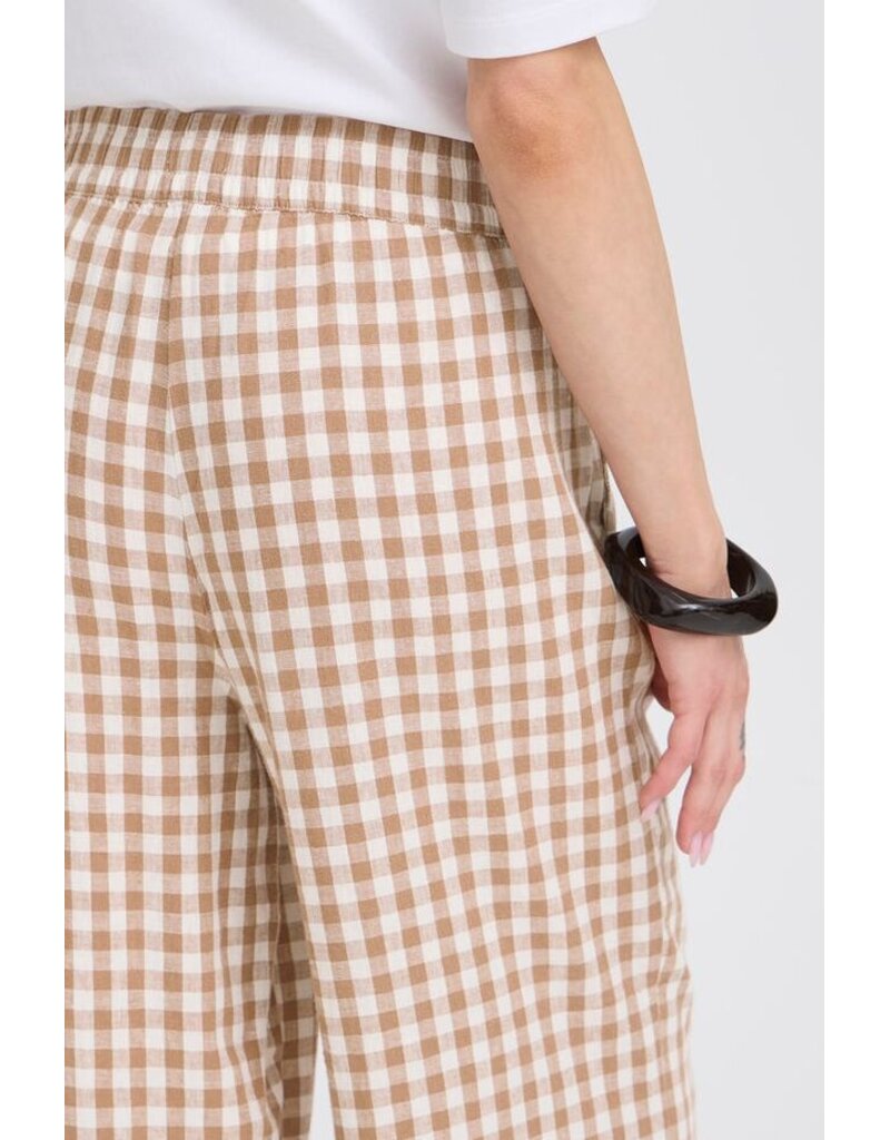 FALAKKA CROP PANT - CHECK
