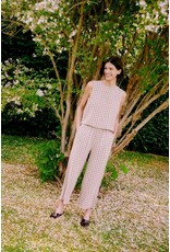 FALAKKA CROP PANT - CHECK