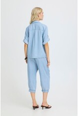 KOSMO DENIM TURN UP SHIRT