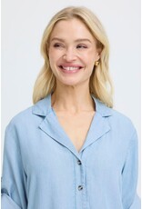 KOSMO DENIM TURN UP SHIRT