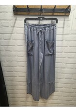 TENCIL FLOWY PANTS - DENIM