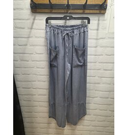 TENCIL FLOWY PANTS - DENIM