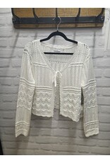 CROCHET CARDI PEARL