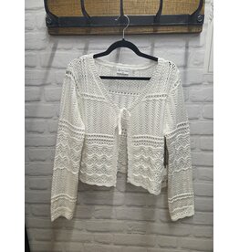 CROCHET CARDI PEARL