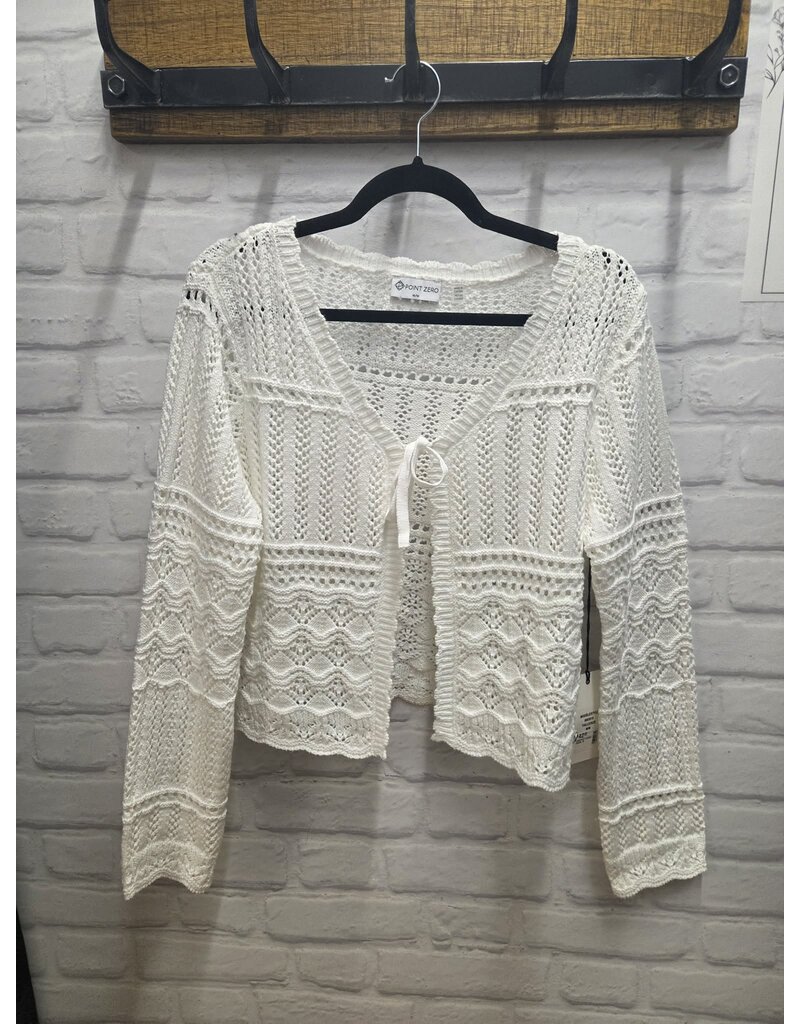 CROCHET CARDI PEARL
