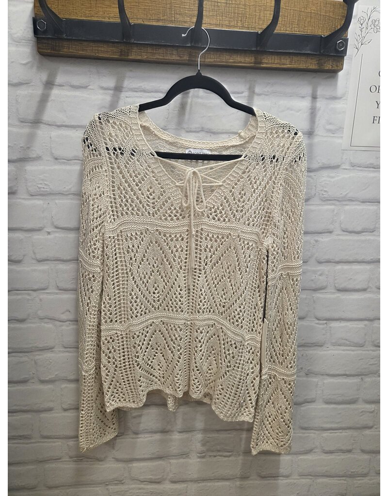 CROCHET SWEATER PEARL