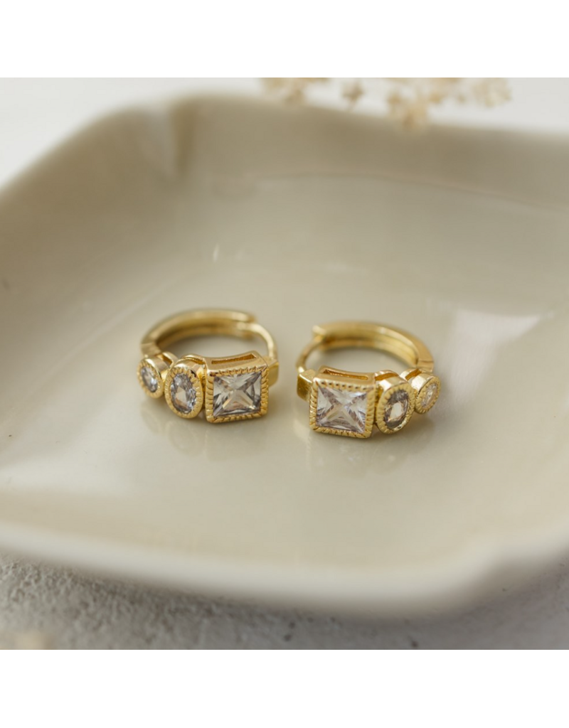 GLEE POLLYANNA HOOPS - GREY CLEAR