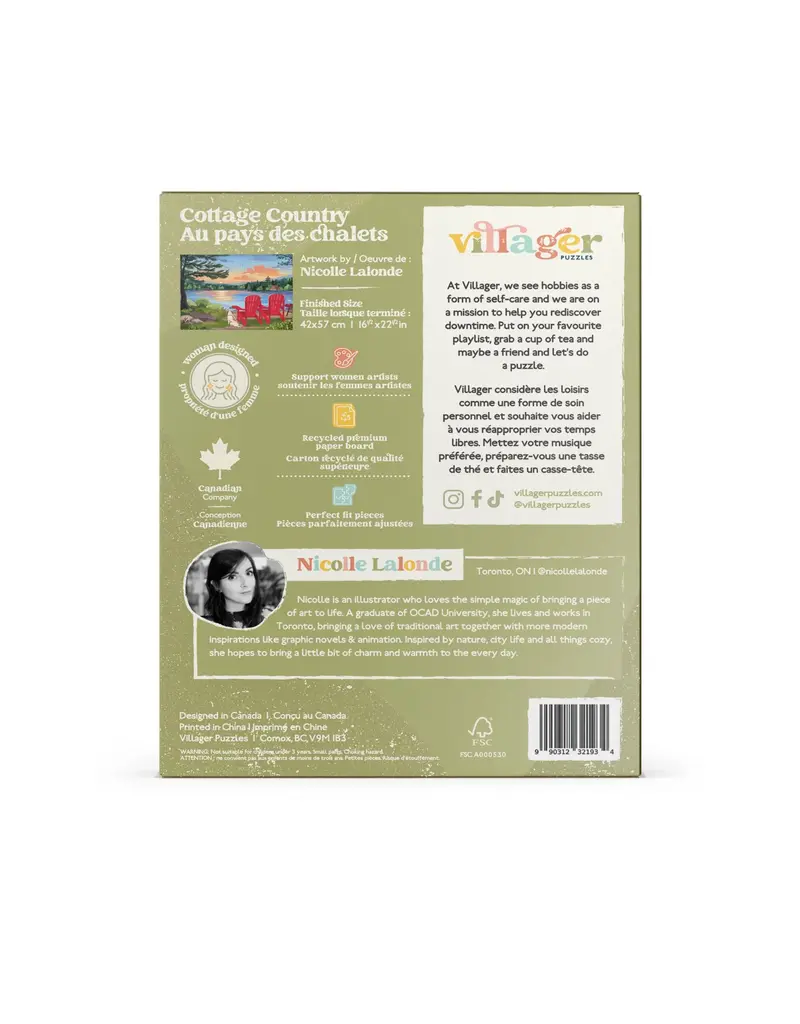 VILLAGER PUZZLES VILLAGER PUZZLES - 500 PIECE