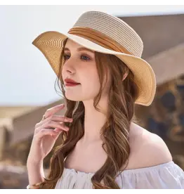 THE PATHZ ROSY BOW BOATER - IVORY #366