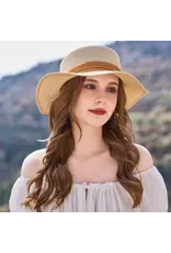 THE PATHZ ROSY BOW BOATER - IVORY #366