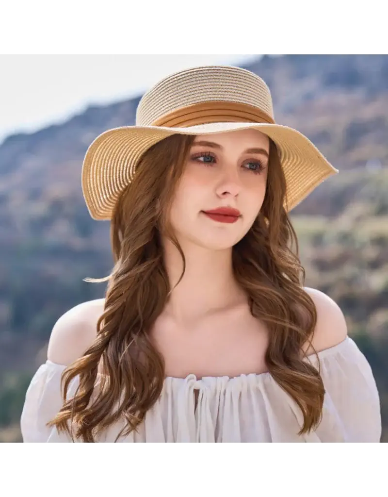 THE PATHZ ROSY BOW BOATER - IVORY #366